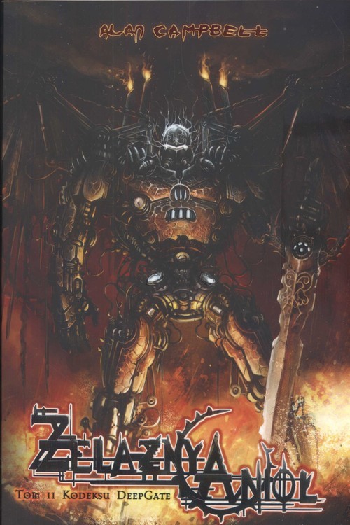 okładka Żelazny anioł Tom II Kodeksu DeepGate książka | Alan Campbell