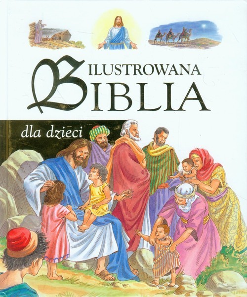 okładka Ilustrowana Biblia dla dzieci książka