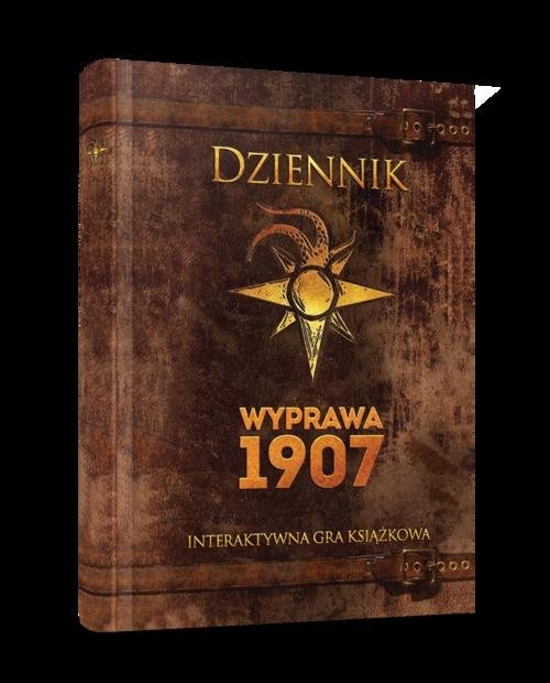 okładka Dziennik Wyprawa 1907 Interaktywna gra książkowa książka
