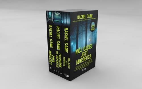 okładka Pakiet: Żona mordercy / Mój ojciec jest mordercą / Polowanie na mordercę książka | Rachel Cain