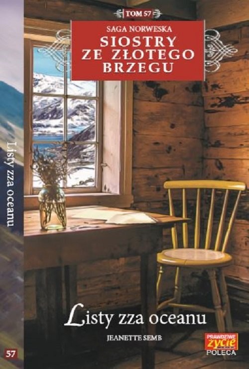 okładka Siostry ze Złotego Brzegu Tom 57 Listy zza oceanu książka | Semb Jeanette