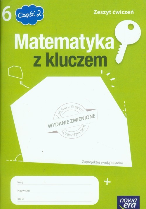okładka Matematyka z kluczem 6 Zeszyt ćwiczeń Część 2 Szkoła podstawowa książka | Marcin Braun, Agnieszka Mańkowska, Paszyńska Małgorzata