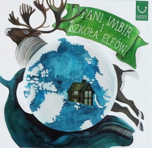 okładka Pani Imbir i Szkoła Elfów książka | Katarzyna Zych, Natan Grech