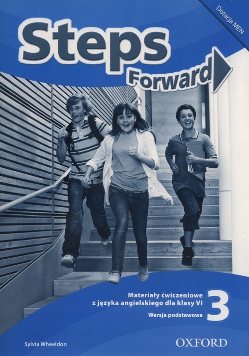 okładka Steps Forward 3 Materiały ćwiczeniowe Szkoła podstawowa książka | Wheeldon Sylvia