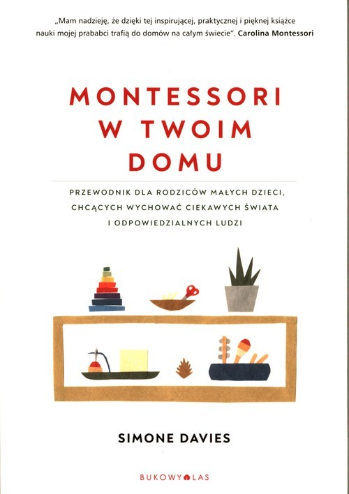 okładka Montessori w twoim domu książka | Simone Davis