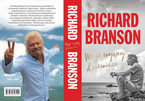 okładka Moje wyspy dziewicze Nowa autobiografia książka | Richard Branson