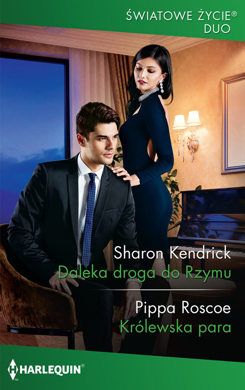 okładka Daleka droga do Rzymu /Światowe Życie Duo książka | Sharon Kendrick