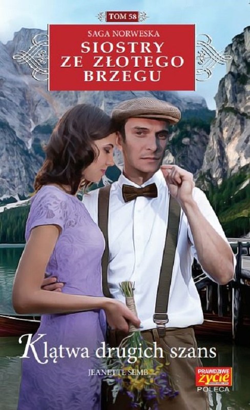 okładka Siostry ze Złotego Brzegu t.58   /K/ Klątwa drugich szans książka | Semb Jeanette