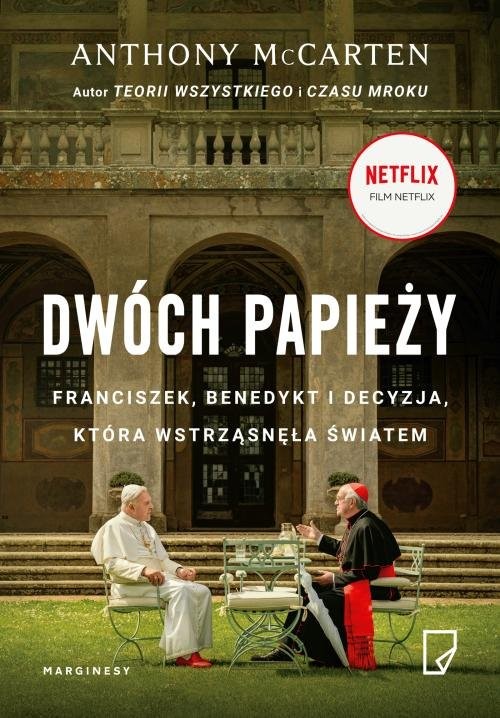 okładka Dwóch papieży książka | Anthony McCarten