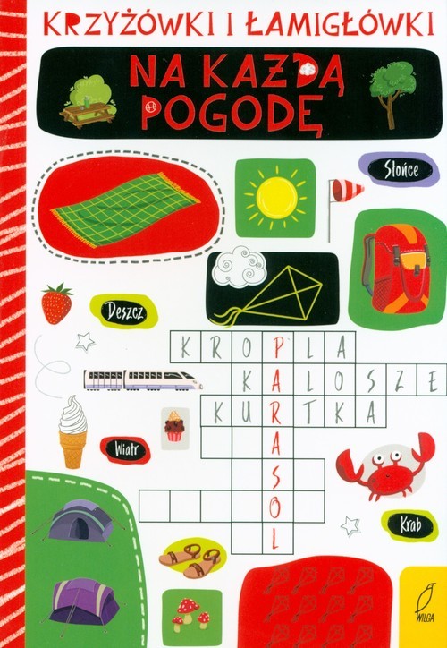 okładka Krzyżówki łamigłówki Na każdą pogodę książka