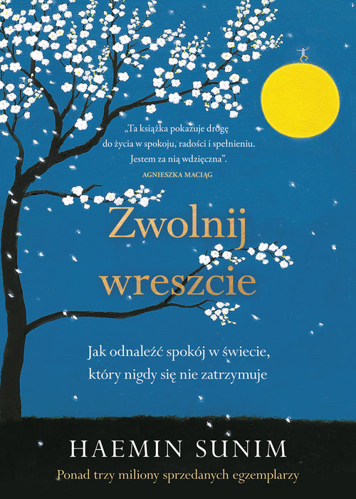 okładka Zwolnij wreszcie Jak odnaleźć spokój w świecie który nigdy się nie zatrzymuje książka | Haemin Sunim