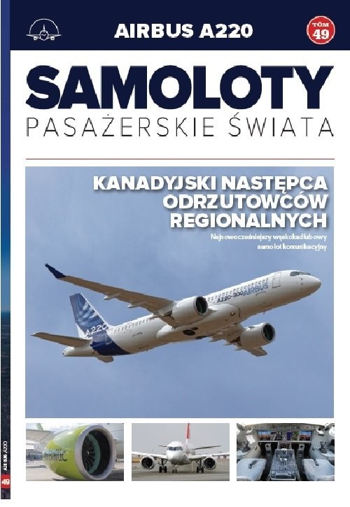 okładka Samoloty pasażerskie świata Tom 49 książka
