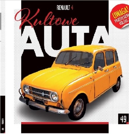 okładka Kultowe Auta 49 Renault 4 książka