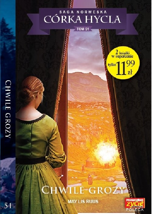 okładka Córka Hycla t.51 /K/ Chwile grozy książka | Lis Ruus May
