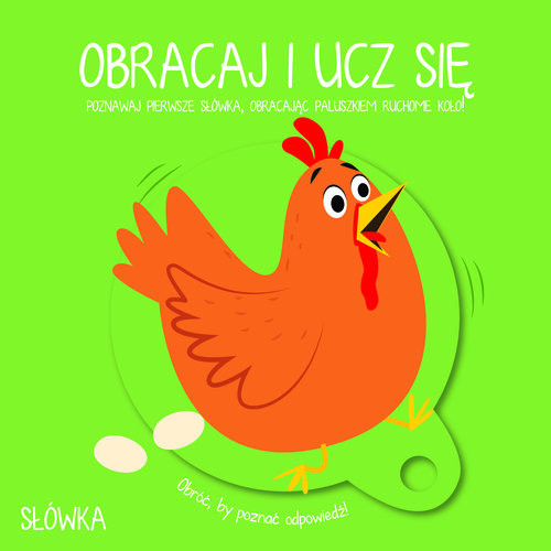 okładka Obracaj i ucz się Słowa książka | różni