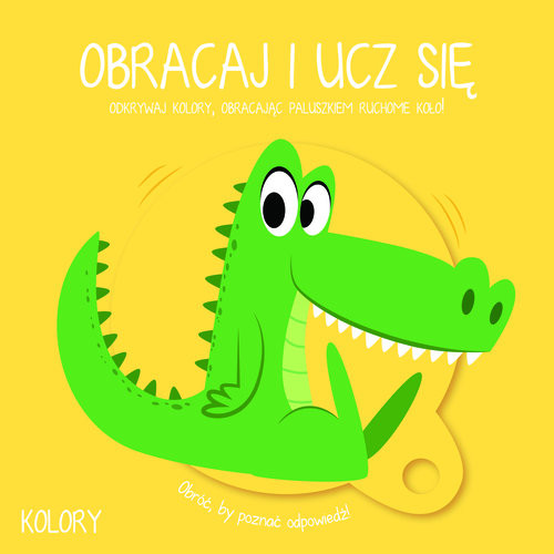 okładka Obracaj i ucz się Kolory książka | różni