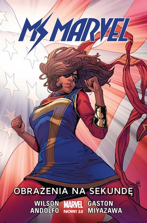 okładka Ms Marvel Tom 7 Obrażenia na sekundę książka | G. Willow Wilson
