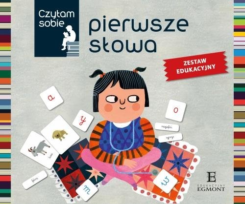 okładka Czytam sobie Pierwsze słowa Zestaw edukacyjny książka | Rafał Witek, Anna Buchner