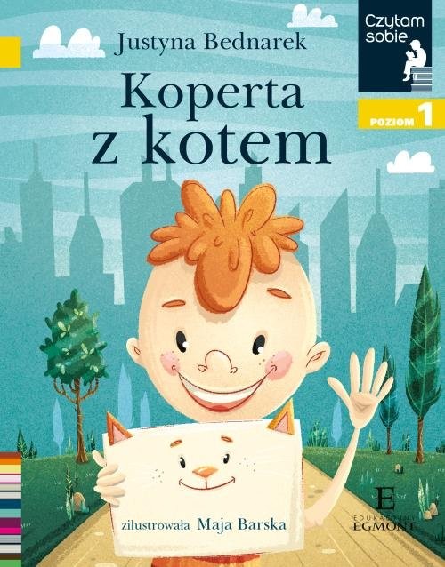 okładka Czytam sobie Koperta z kotem / poz 1 książka | Justyna Bednarek