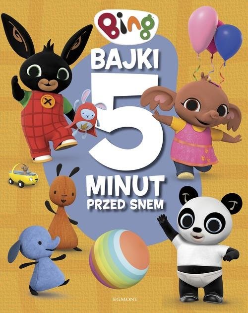 okładka Bing Bajki 5 minut przed snem książka | Beata Żmichowska