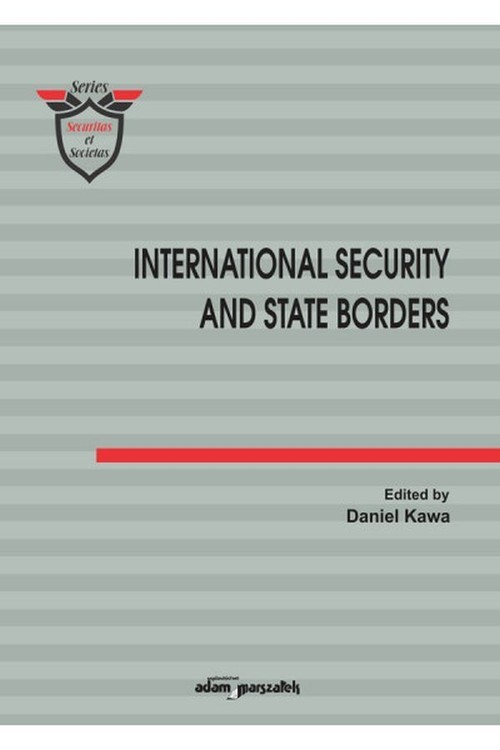 okładka International Security and State Borders książka