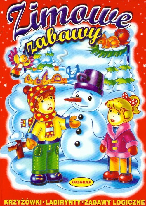 okładka Zimowe zabawy książka