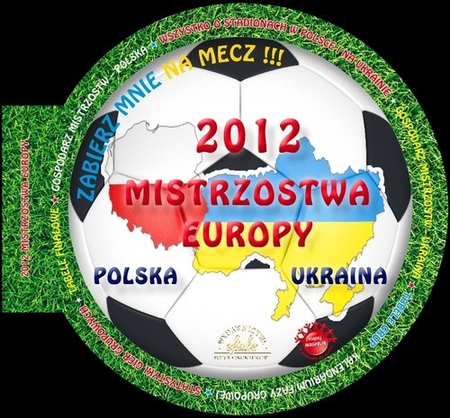 okładka 2012 Mistrzostwa Europy wersja L Polska i Ukraina książka