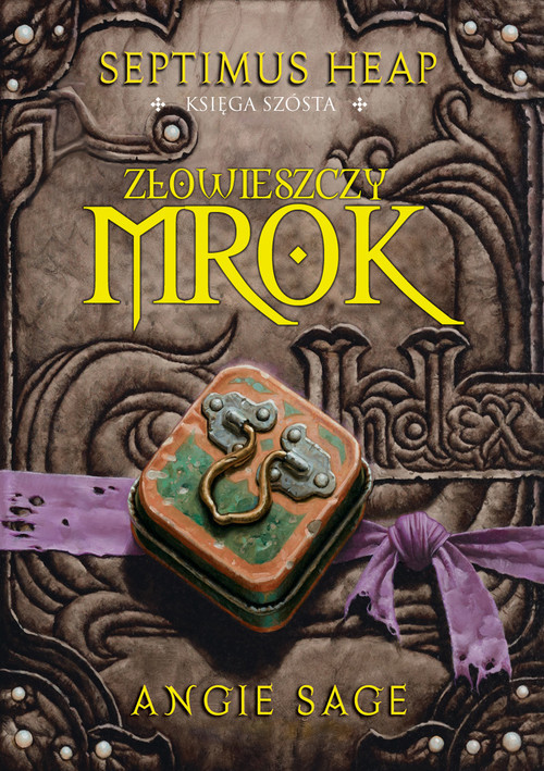 okładka Złowieszczy mrok książka | Angie Sage