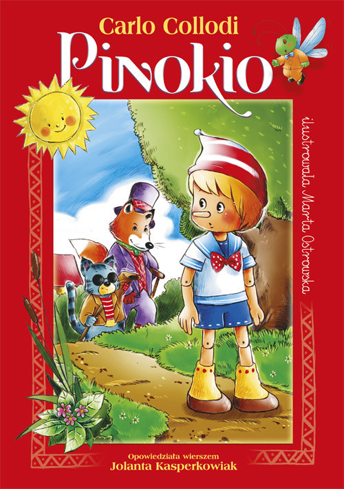 okładka Pinokio książka | Carlo Collodi