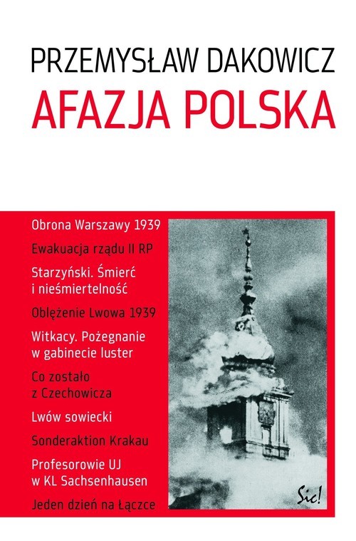 okładka Afazja polska książka | Przemysław Dakowicz