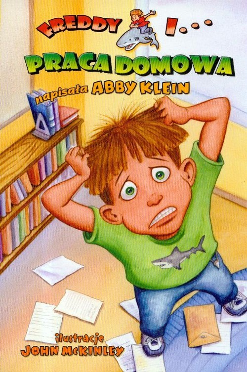 okładka Freddy i Praca domowa książka | Lucy Klein