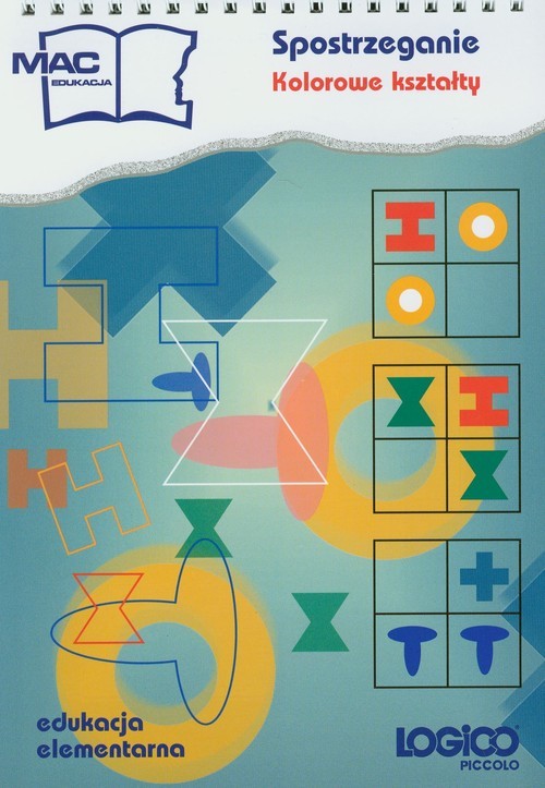 okładka Logico Piccolo Spostrzeganie Kolorowe kształty książka