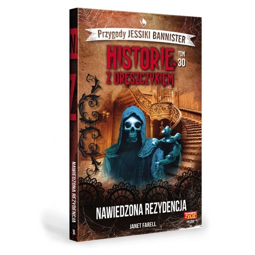 okładka Historie z dreszczykiem Przygody Jessiki Bannister Tom 30 Nawiedzona rezydencja książka | Farell Janet