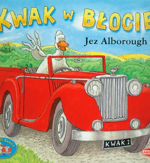 okładka Kwak w błocie KWA-2 książka | Alborough Jez