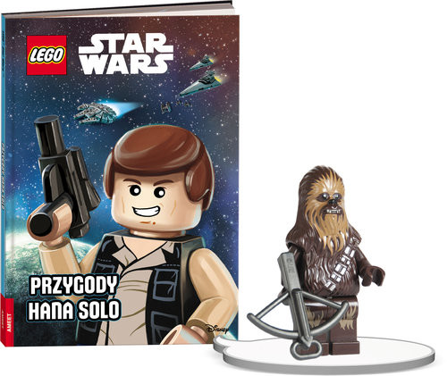 okładka Książka do czytania Lego Star Wars Przygody Hana Solo + minifigurka K ZKLNRD306/1 książka