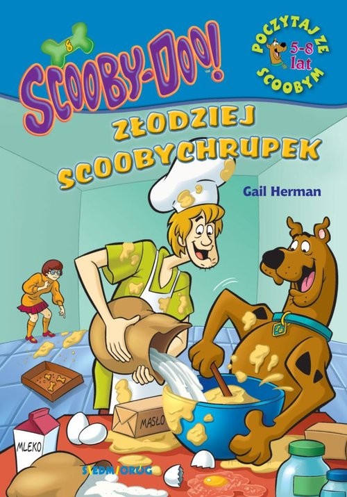 okładka ScoobyDoo! Złodziej scoobychrupek Poczytaj ze Scoobym książka | Gail Herman