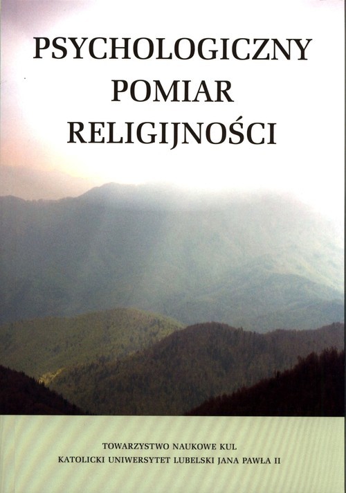 okładka Psychologiczny pomiar religijności książka