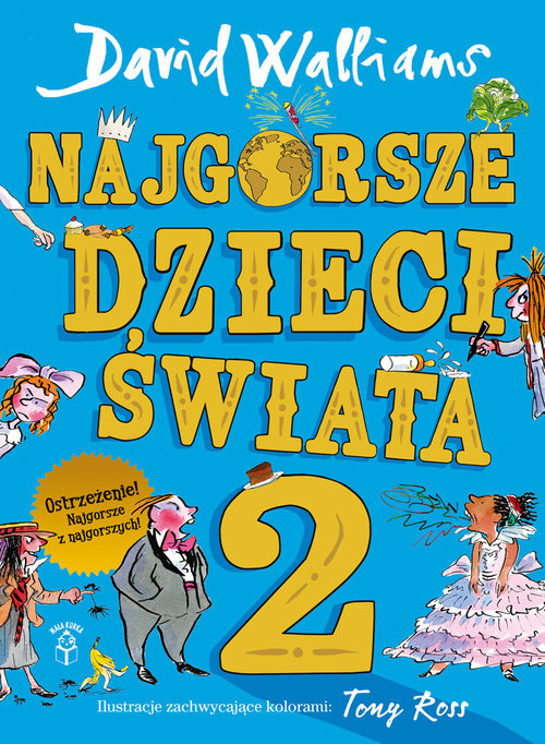 okładka Najgorsze dzieci świata 2 książka | David Walliams