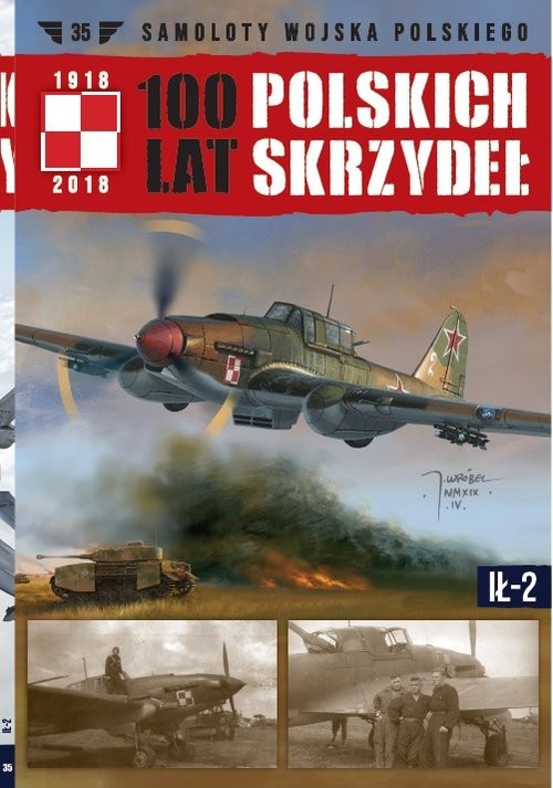 okładka 100 lat polskich skrzydeł Tom 35 Ił 2 książka