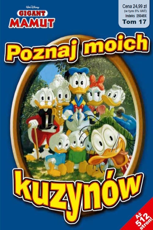 okładka Gigant Mamut 17 Poznaj moich kuzynów książka