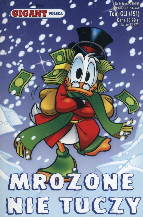 okładka Gigant Tom 151 Mrożone nie tuczy książka