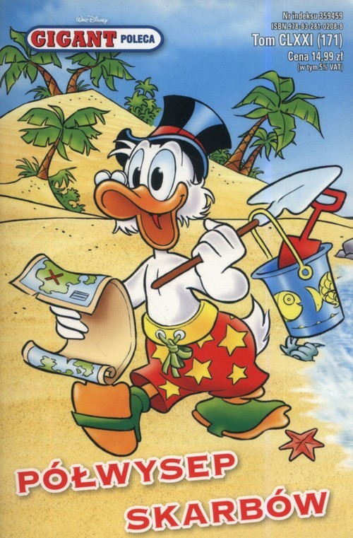 okładka Gigant Tom 171 Półwysep skarbów książka