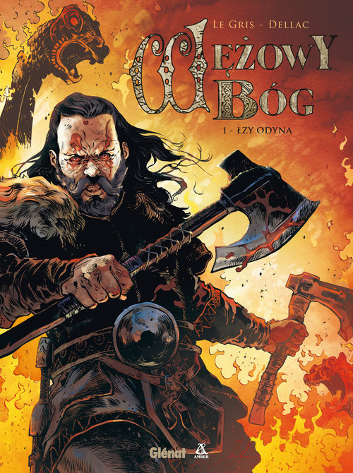 okładka Wężowy bóg Tom 1 Łzy Odyna książka | Le Jerome Gris