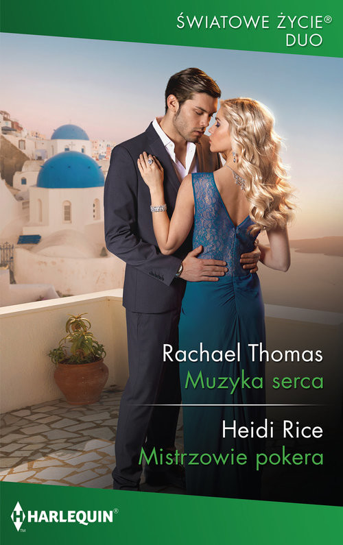okładka Muzyka serca Mistrzowie pokera książka | Rachael Thomas, Heidi Rice