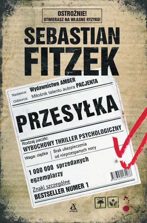 okładka Przesyłka książka | Sebastian Fitzek