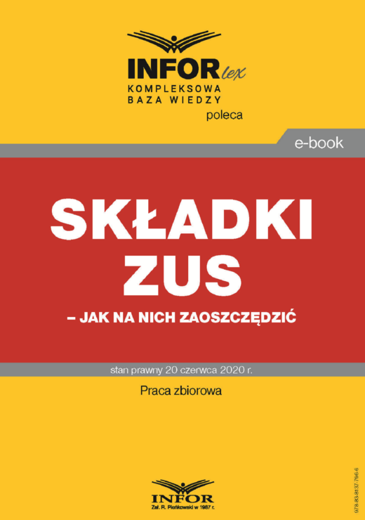 okładka Składki ZUS – jak na nich zaoszczędzić ebook | pdf | Praca Zbiorowa
