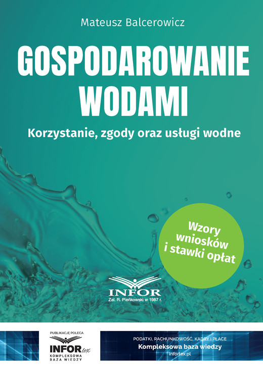 okładka Gospodarowanie wodami.Korzystanie, zgody oraz usługi wodne ebook | pdf | Mateusz Balcerowicz