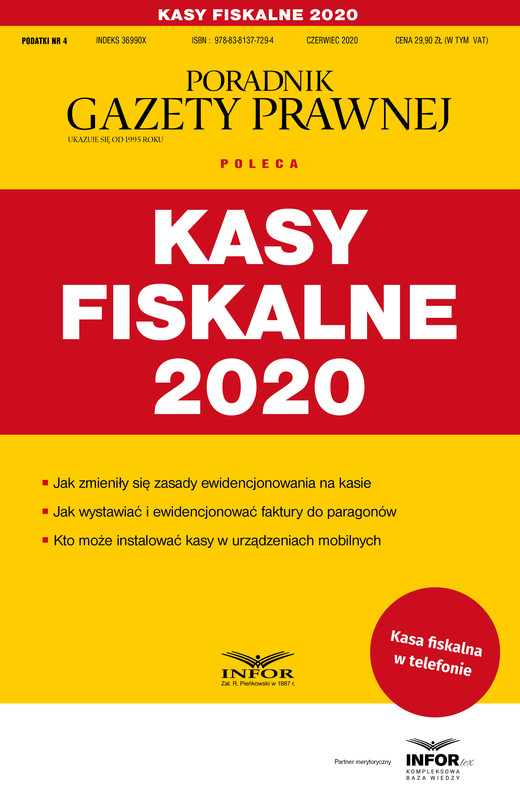 okładka Kasy fiskalne 2020 ebook | pdf | Praca Zbiorowa