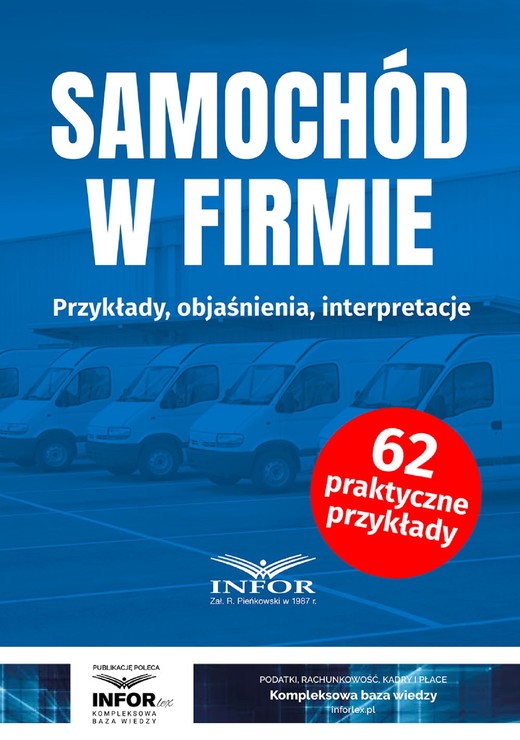 okładka Samochód w firmie.Przykłady, objaśnienia , interpretacje ebook | pdf | Praca Zbiorowa
