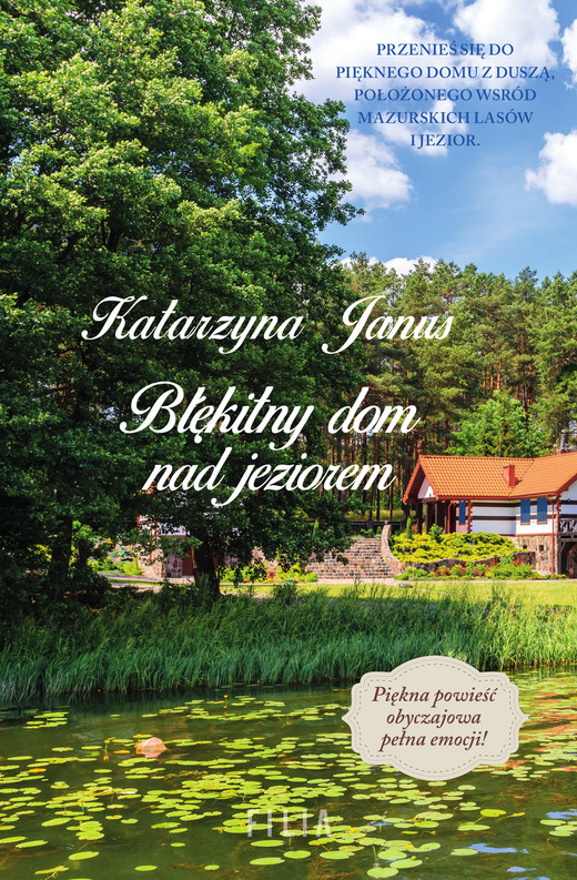 okładka Błękitny dom nad jeziorem ebook | epub, mobi | Katarzyna Janus